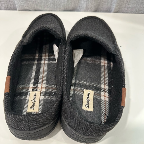 Men’s dearfoam moccasin slippers. Size 13-14 - Picture 2 of 7